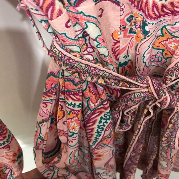 Venus  Cotton/Linen Romper with Pockets Size 6 - Picture 5 of 8